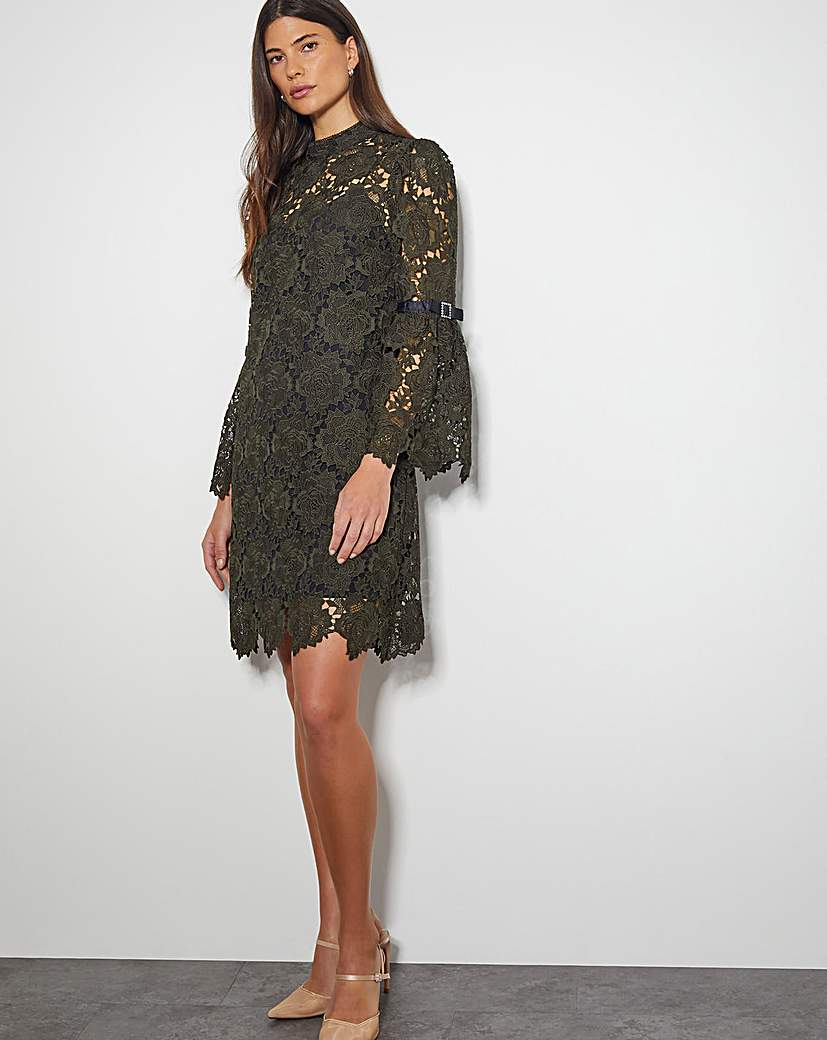 New In - Monsoon Eliza Lace Mini Dress