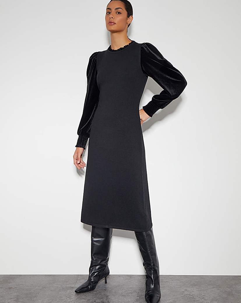 New In - Monsoon Viv Knit Midi Dress