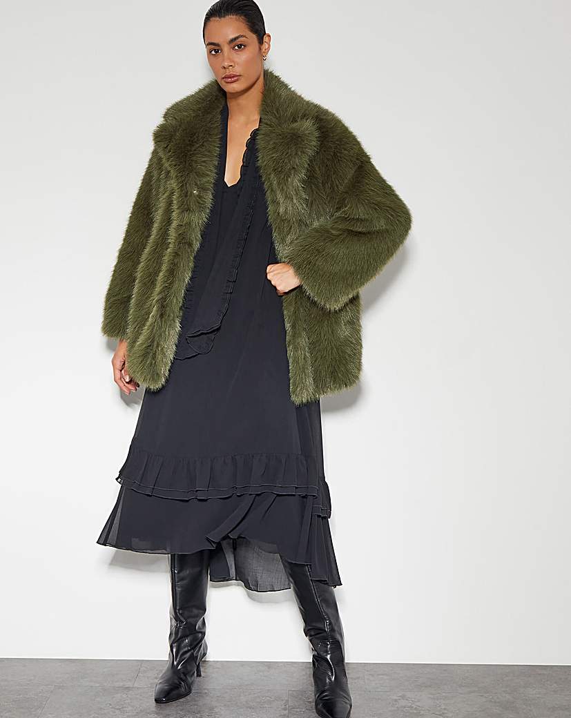 New In - Monsoon Felixa Faux Fur Coat