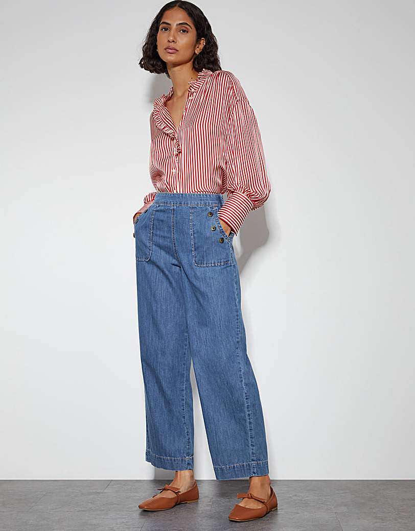 New In - Monsoon Harper Short-Length Crop Jeans