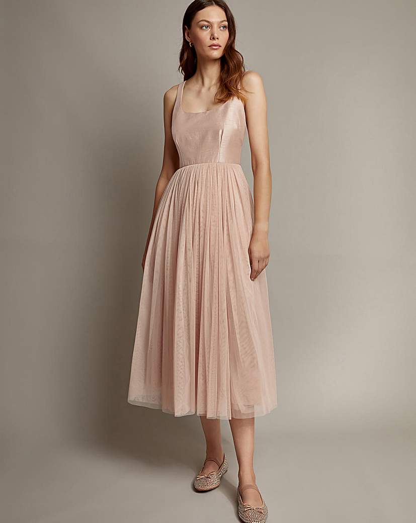 Monsoon Alice Tulle Midi Dress