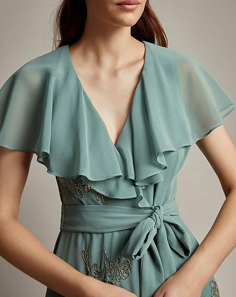 Monsoon Ausha Maxi Wrap Dress