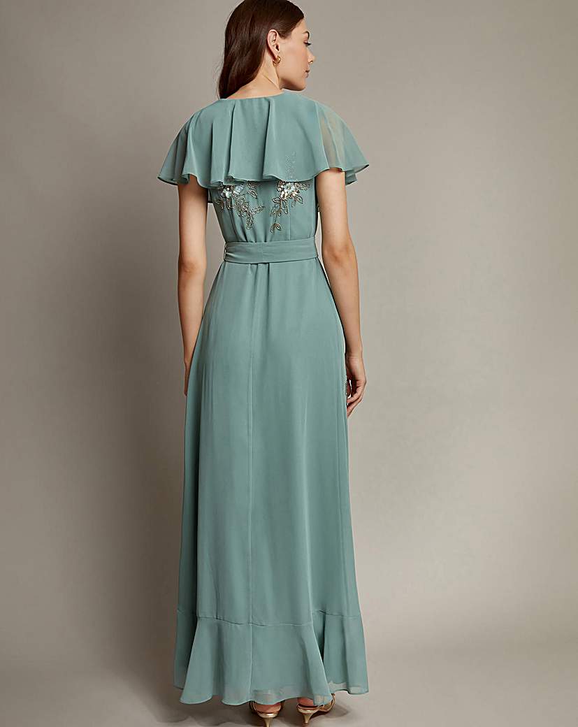 Monsoon Ausha Maxi Wrap Dress