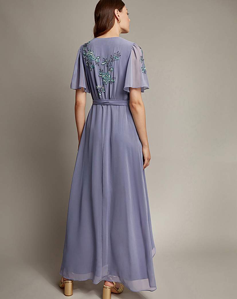 Monsoon Sarah Maxi Wrap Dress