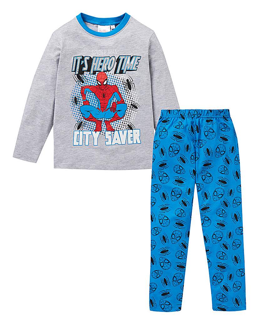 Spiderman Boys Long Sleeve Pyjamas