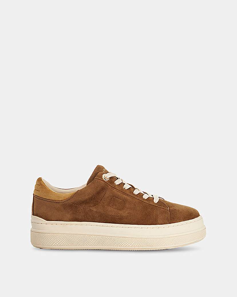 New In - Dune Tan Platform Trainer D Fit
