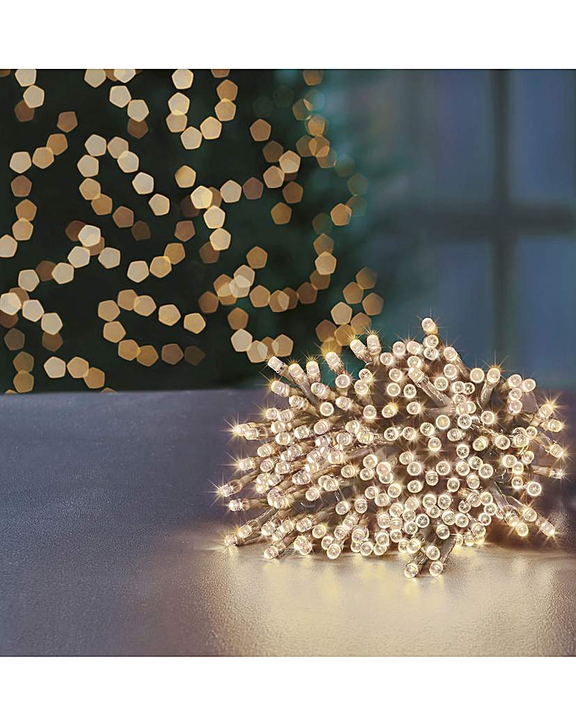 Warm White LED Christmas String Lights