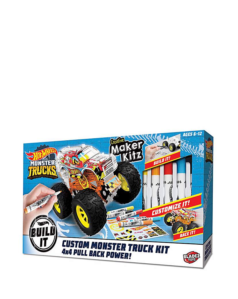 Image of Hot Wheels Custom Monster Truck Kit