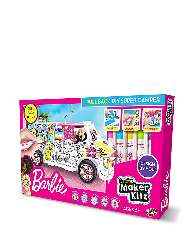 Barbie Pull Back DIY Super Camper