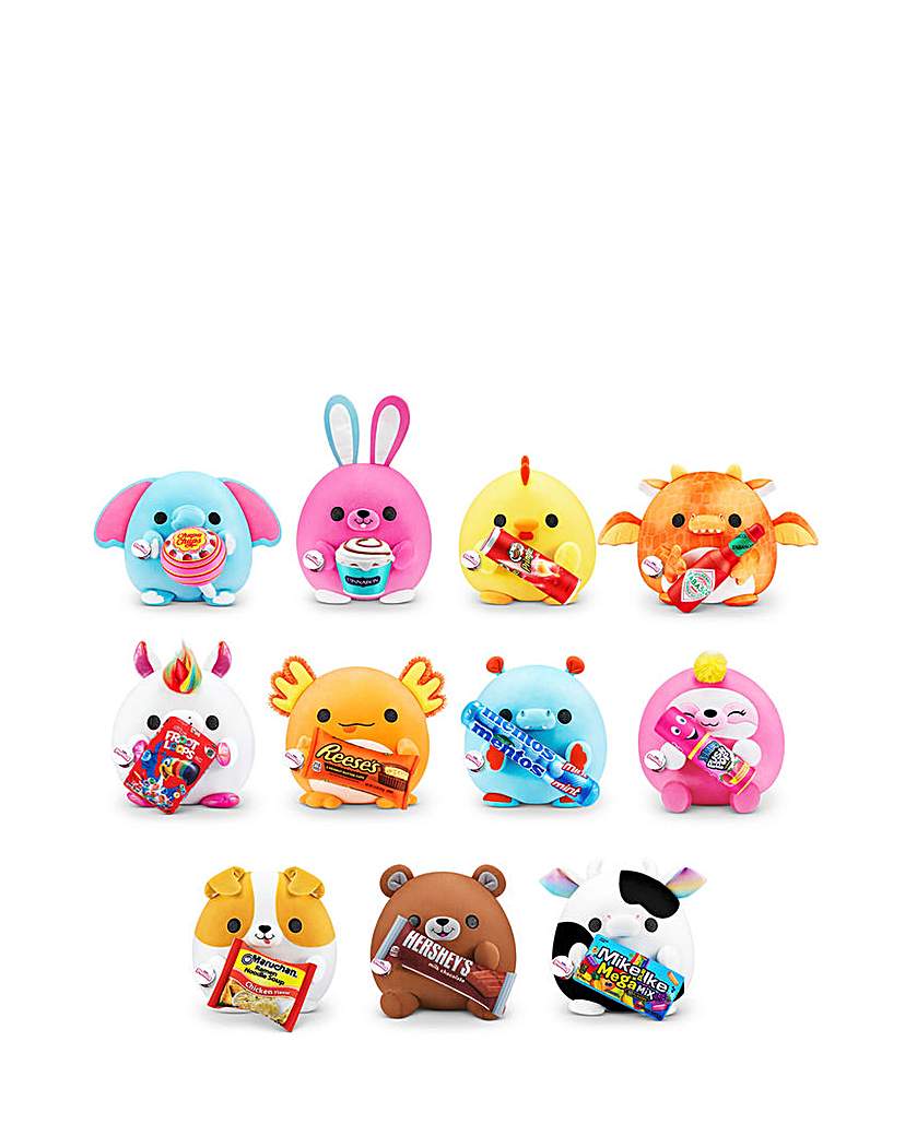 Image of 5 Surprise Snackles Series 1 14-inch