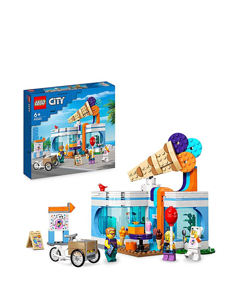 LEGO City Ice-Cream Shop Set with Toy