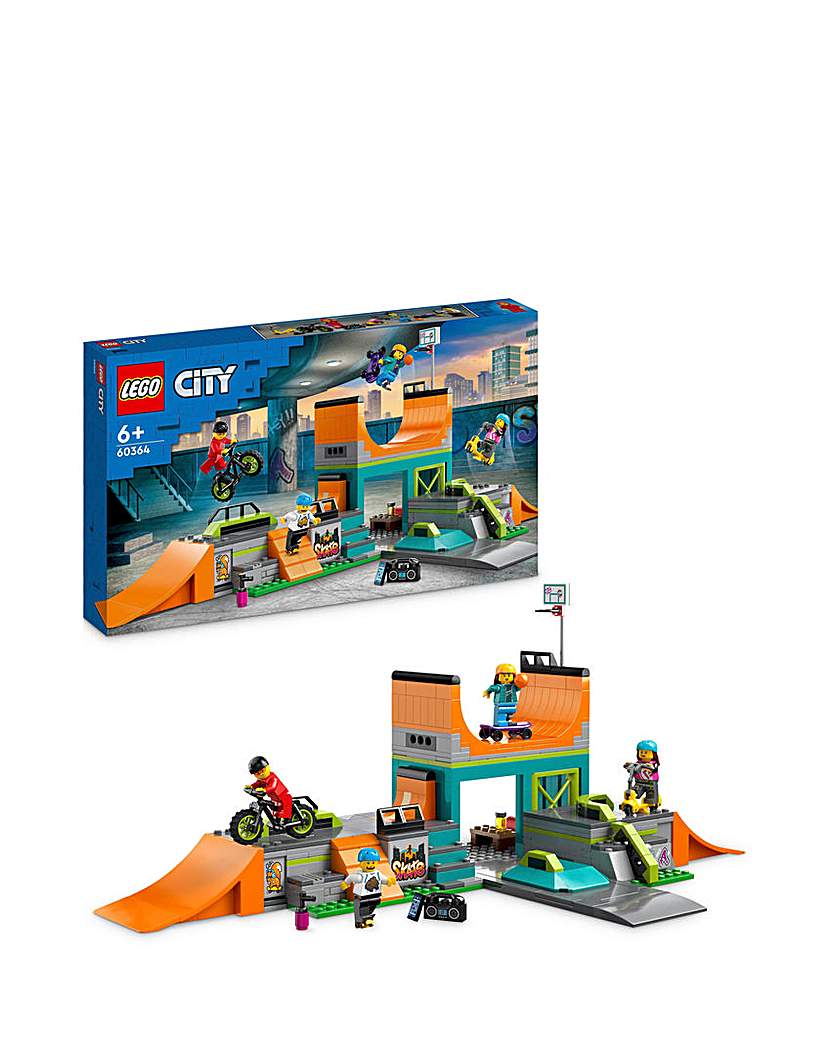 LEGO City Street Skate Park Set, Skatebo