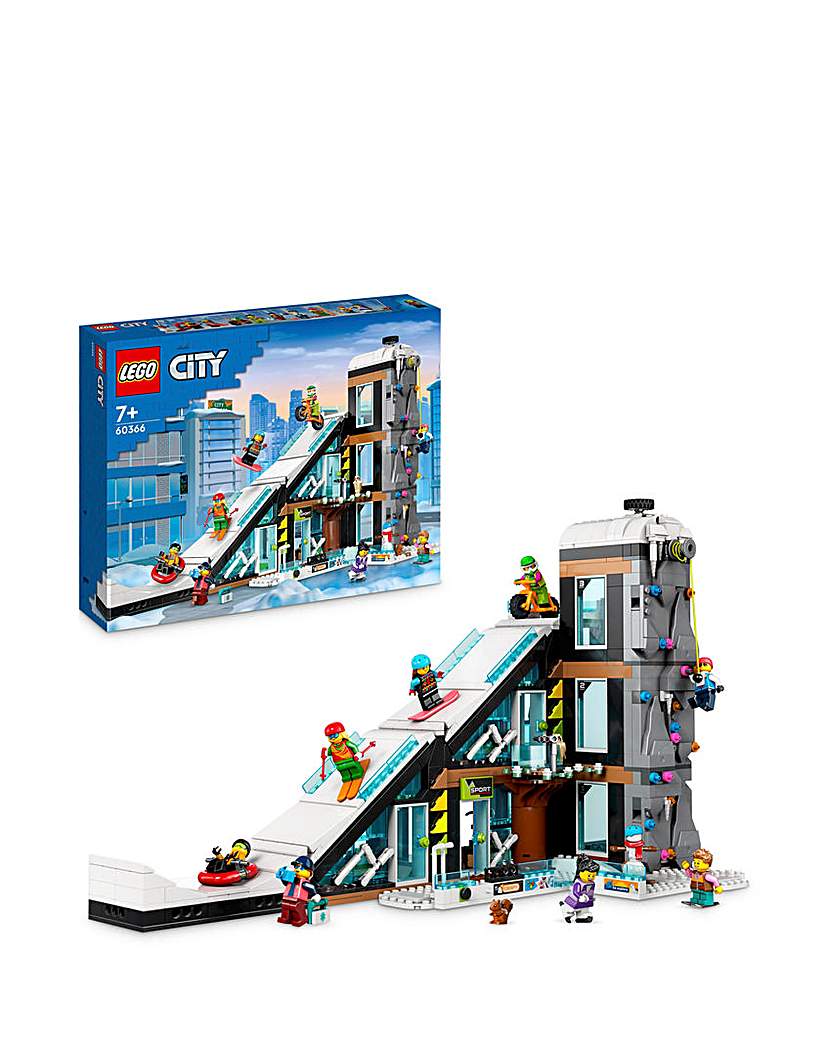 LEGO City Ski and Climbing Centre Toy