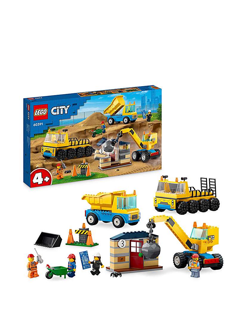 LEGO City Construction Trucks & Wrecking