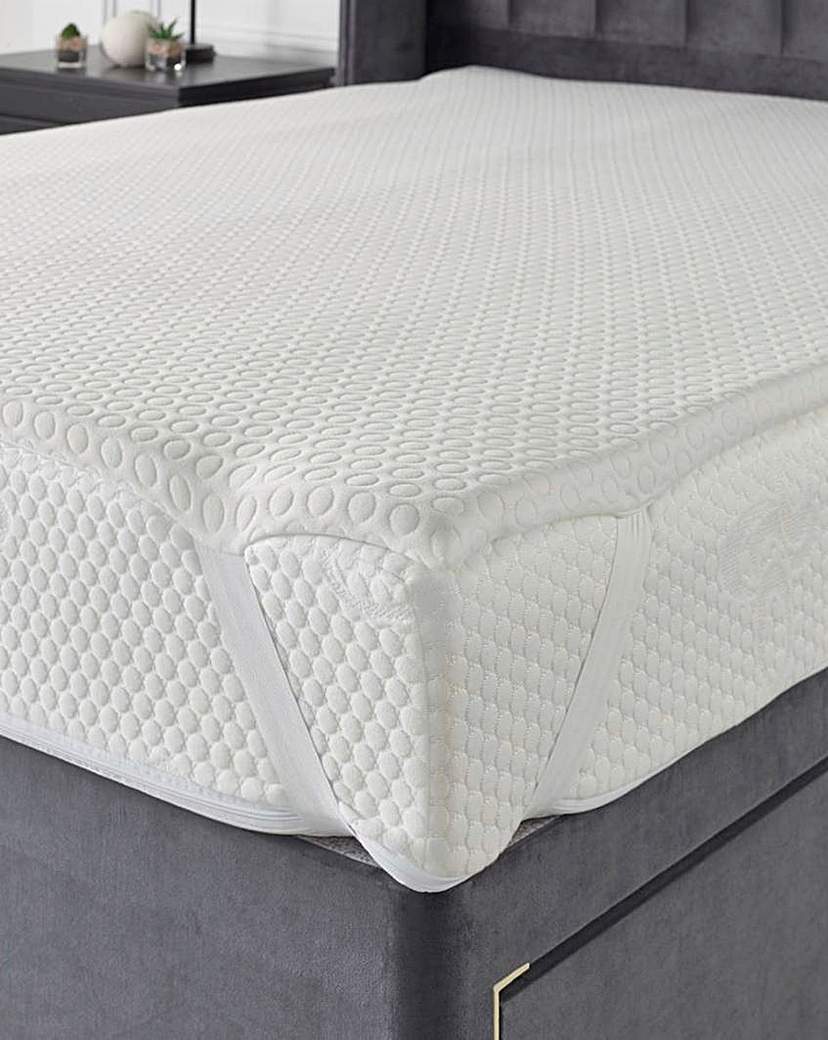 Memory Foam Mattress Topper with Cover