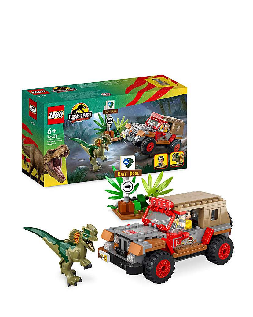 Image of LEGO Jurassic Park Dilophosaurus Ambush