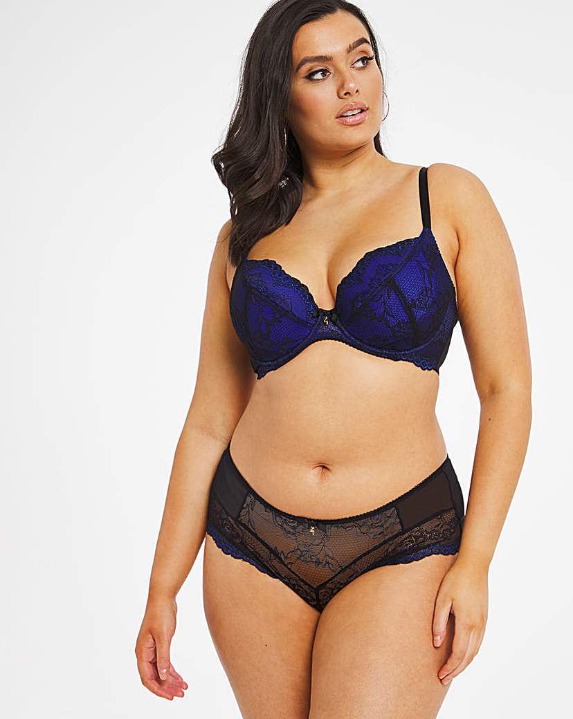 Ann Summers Bras ICON FULLER BUST PADDED PLUNGE - Bright Blue