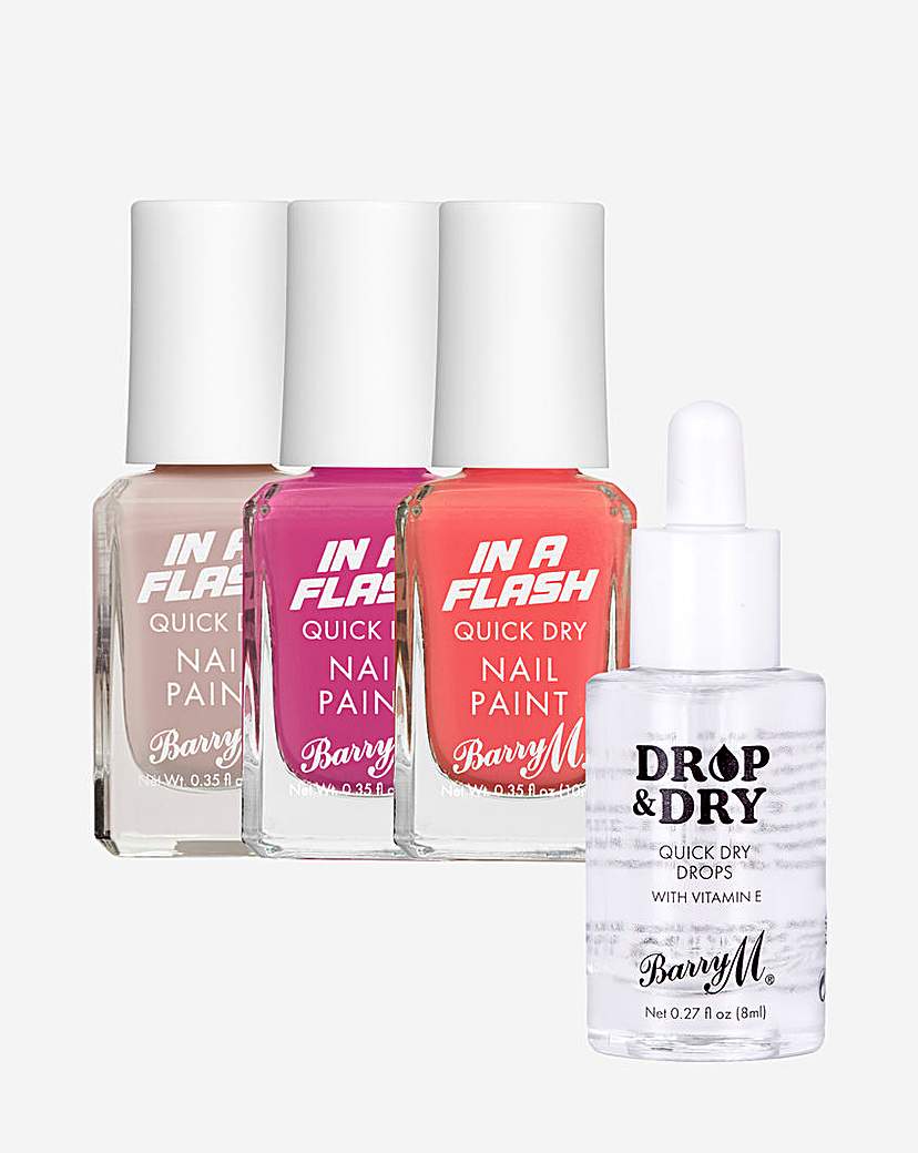 Barry M Quick Dry Nail Set 1