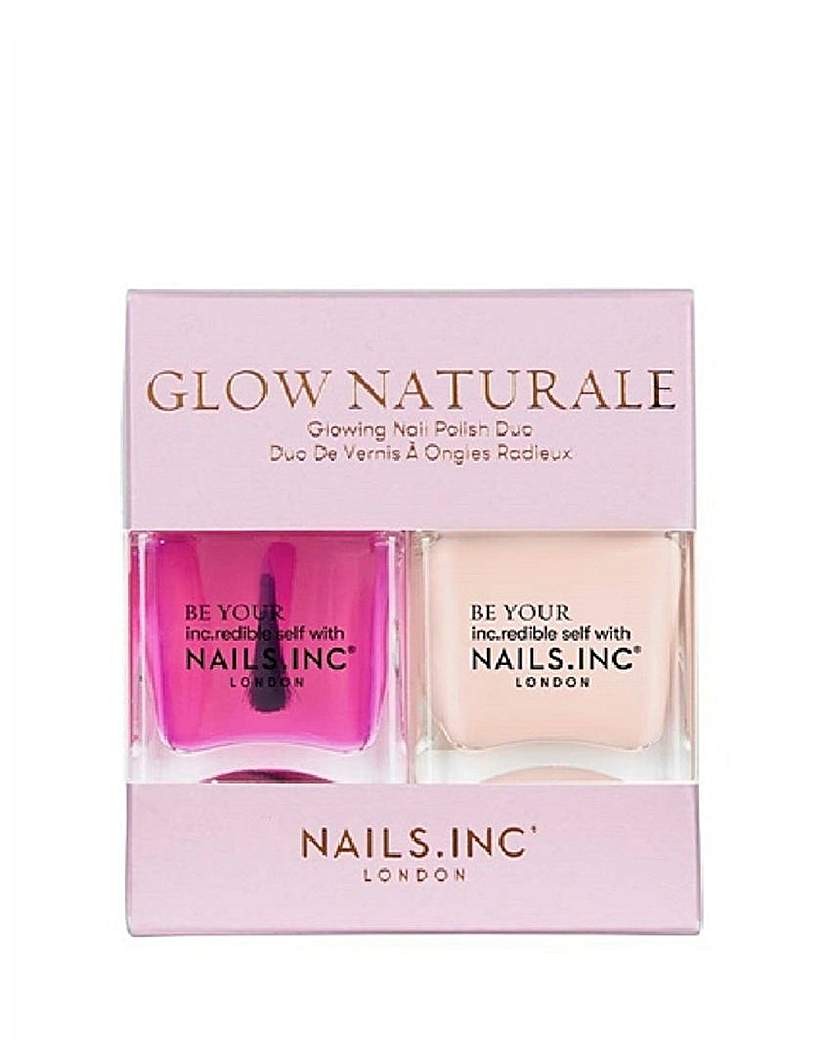 Nails Inc Glow Naturale Duo