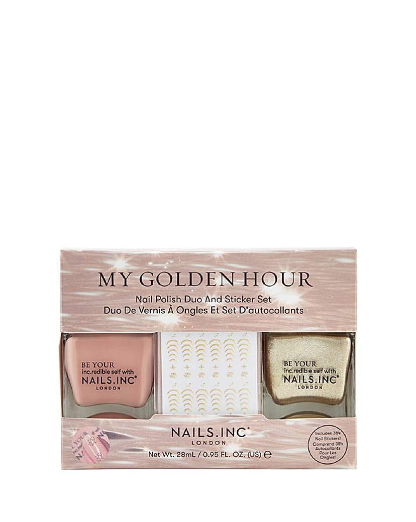 Nails Inc My Golden Hour Duo