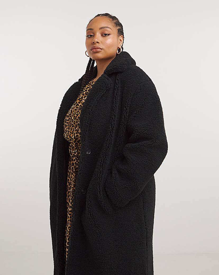 BlackTeddy Maxi Coat