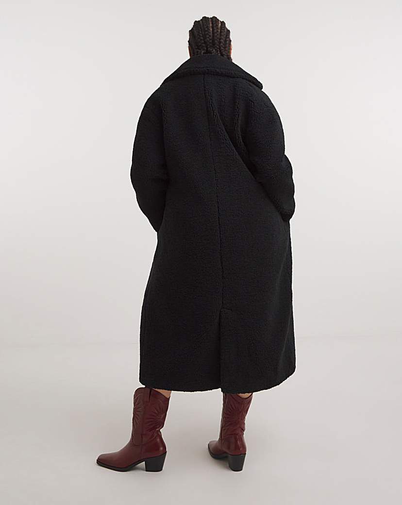 BlackTeddy Maxi Coat