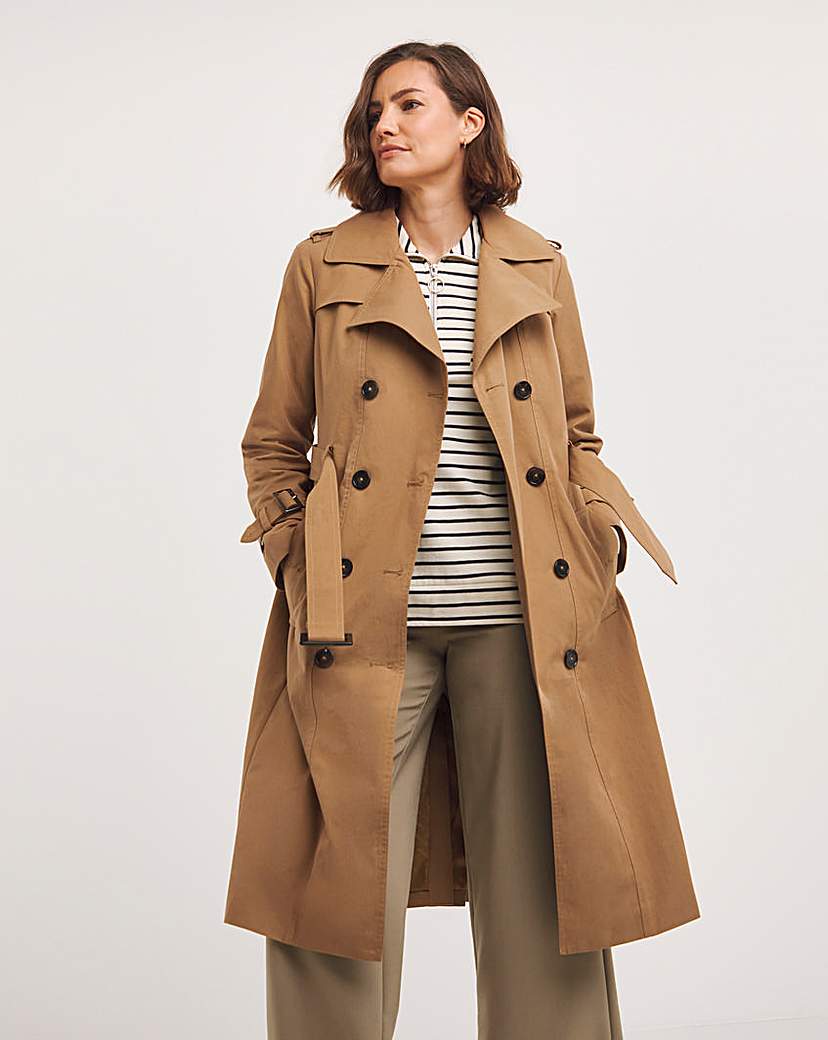 Tobacco Dannimac Trench Coat