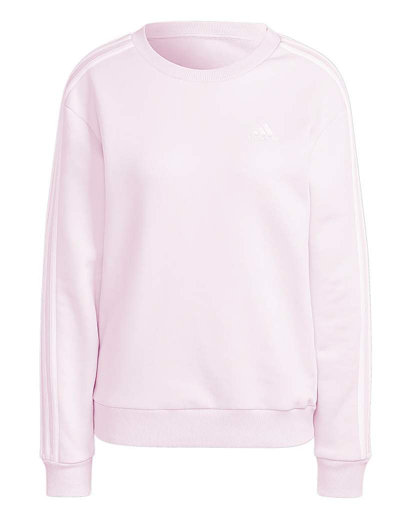 adidas 3 Stripes Fleece Sweatshirt