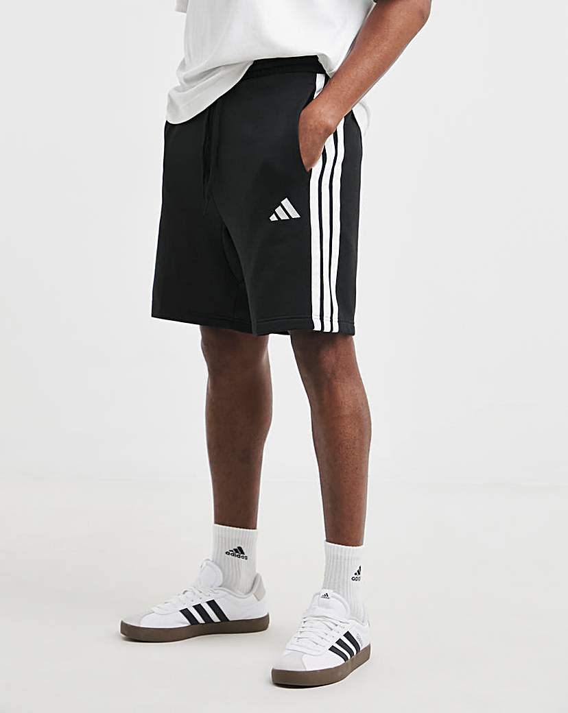 adidas 3 Stripes Fleece Shorts