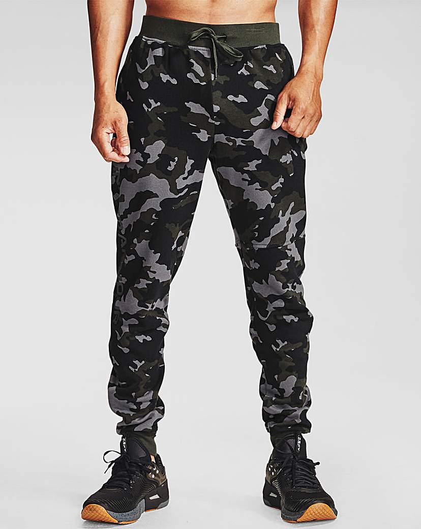 under armour rival camo joggers