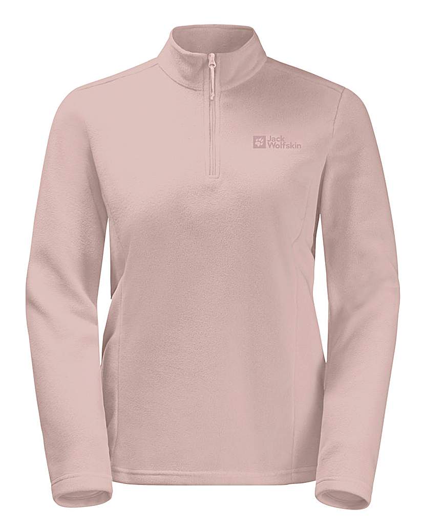 Jack Wolfskin Taunus Half Zip - Deep Rose
