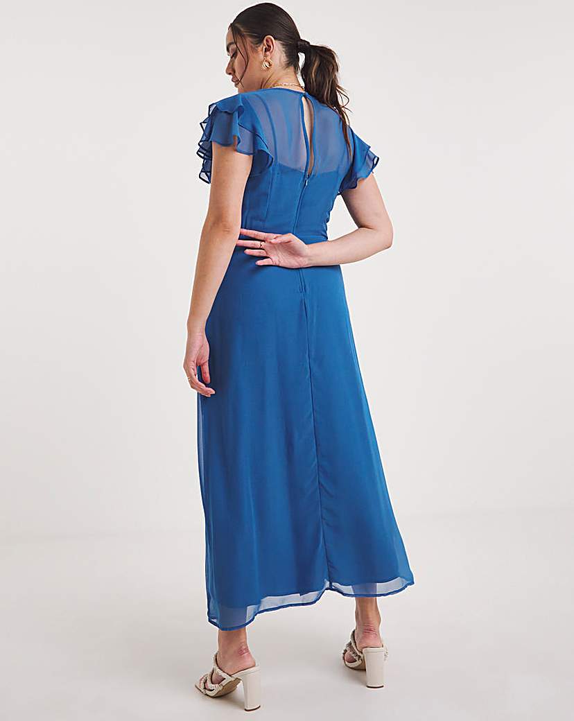 Joanna Hope Ruffle Maxi Dress