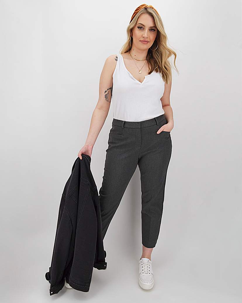 Image of Grey Meghan -Way Stretch Trousers