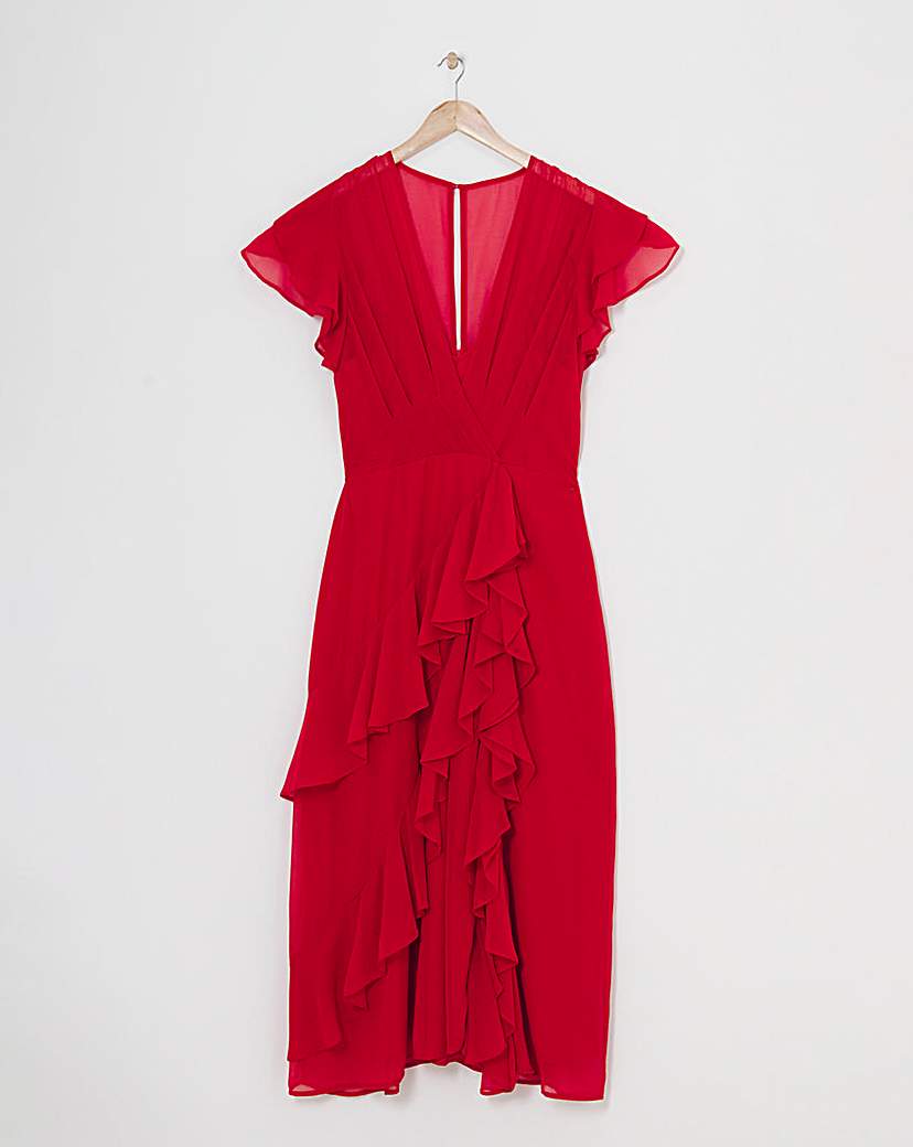 Joanna Hope Ruffle Maxi Dress