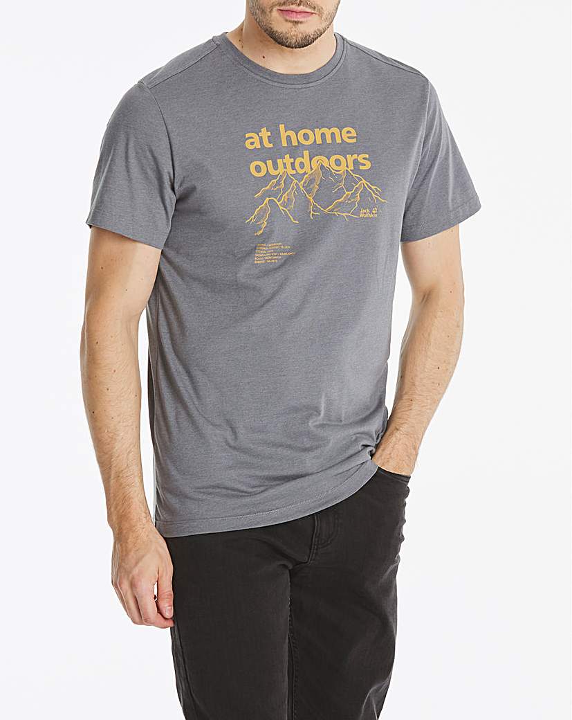 Jack Wolfskin At Home S/S T-Shirt