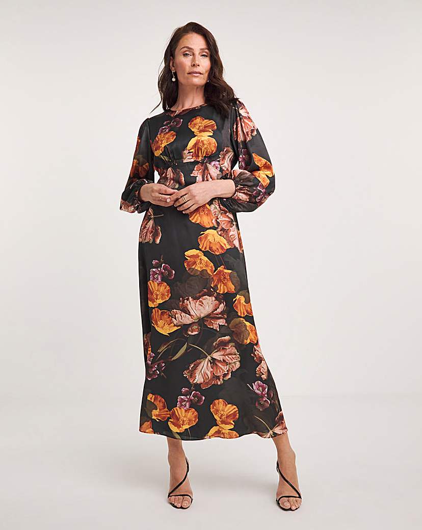 Joanna Hope Satin Maxi Dress