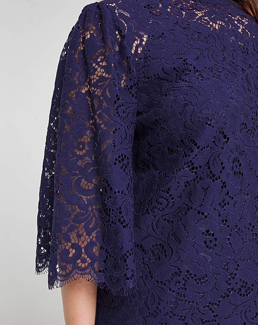 Joanna Hope Lace Swing Dress
