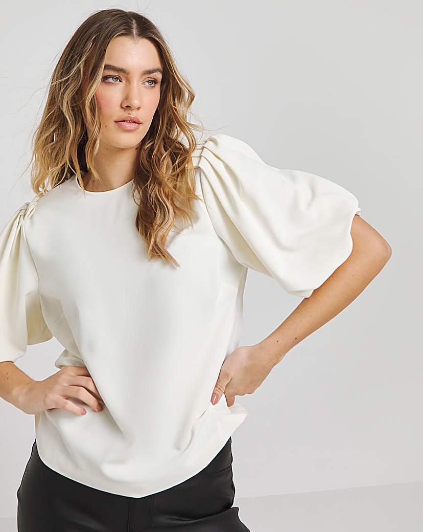 Joanna Hope Puff Sleeve Top