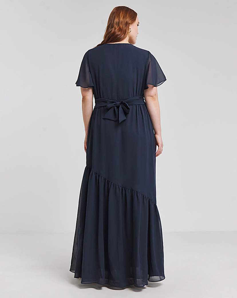 Joanna Hope Maxi Tie Waist Dress