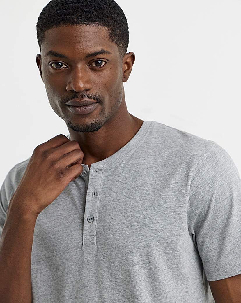 Grandad Short Sleeve T-Shirt Long