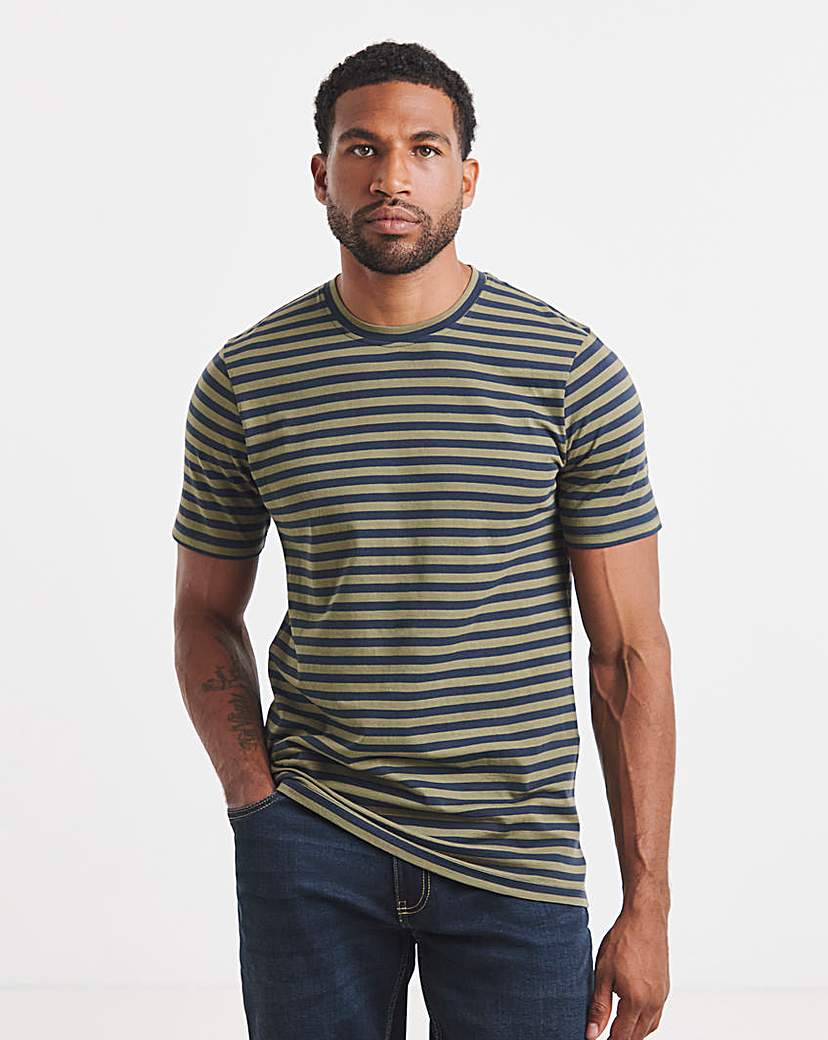 Yarn Dyed Stripe T-Shirt Long