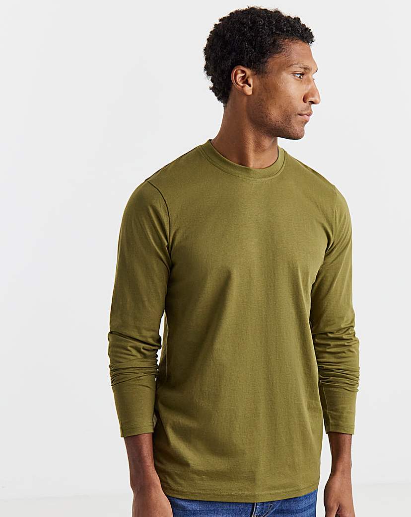 Long Sleeve Crew Neck T-Shirt Long