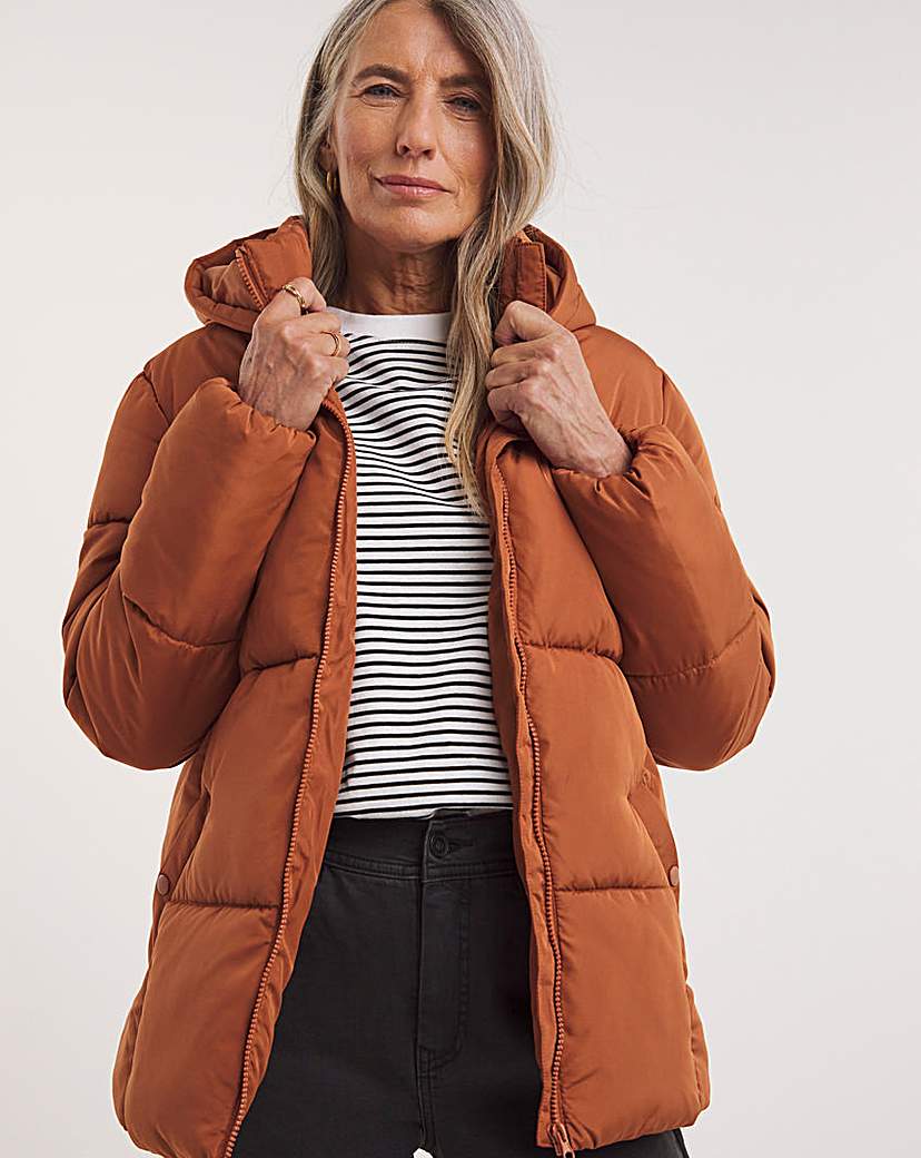 Orange OPP Padded Coat