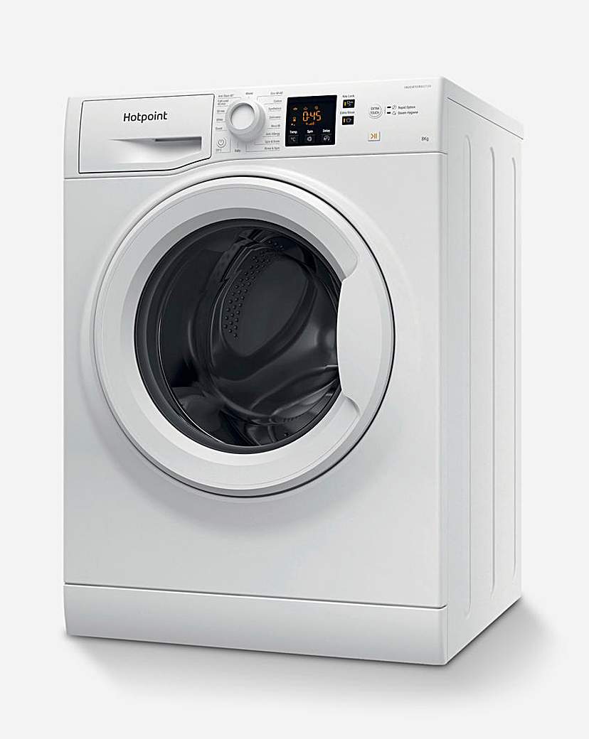 Image of Hotpoint NSWM863CWUKN Washing Machine