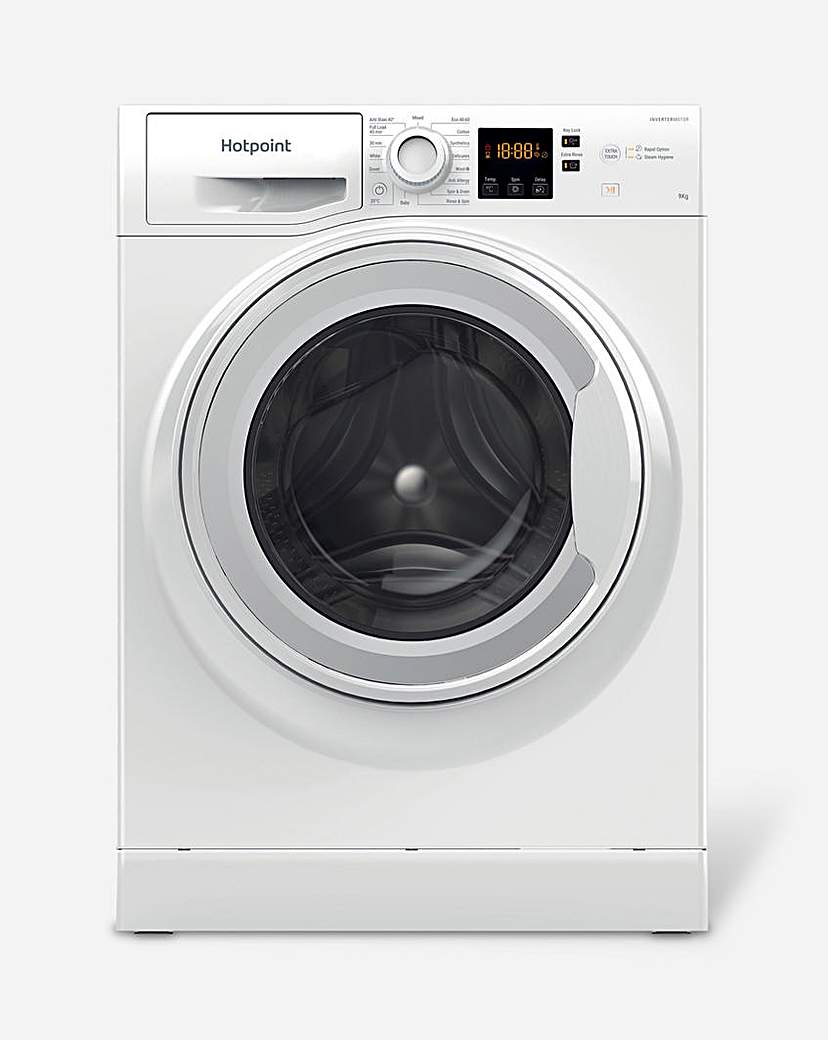 Image of Hotpoint NSWM963CWUKN Washing Machine