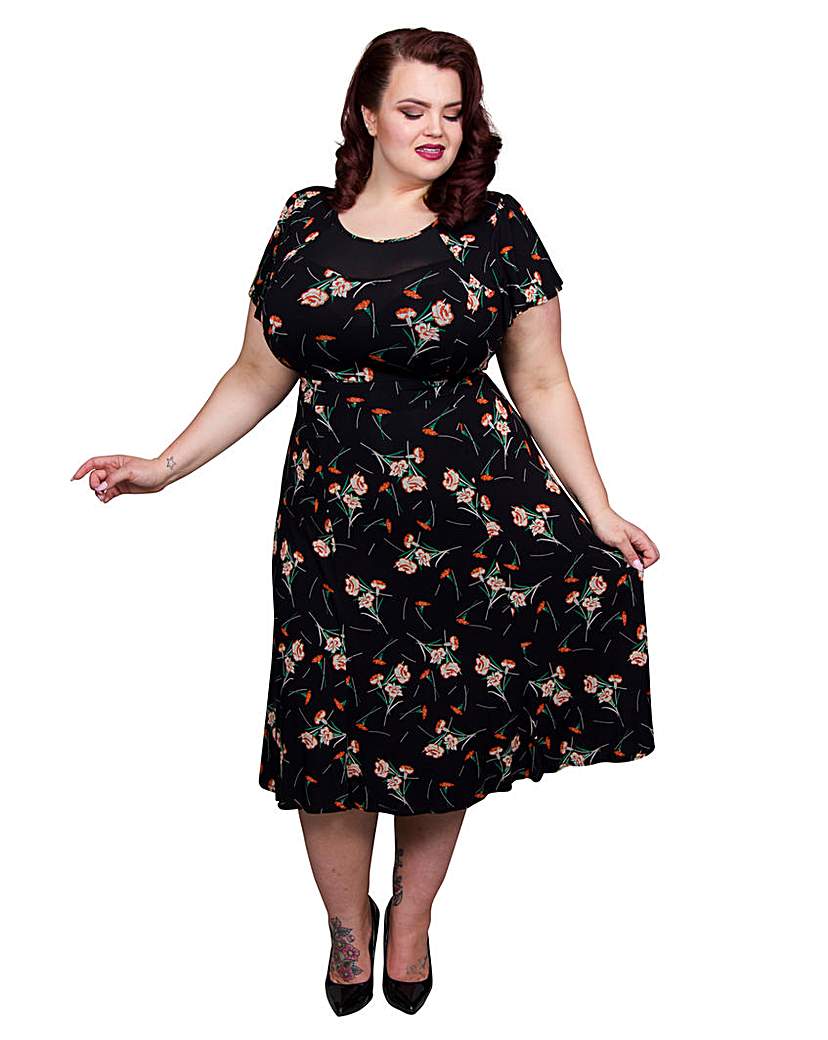 Vintage Style 1940s Plus Size Dresses