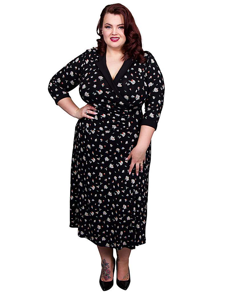 1940s Plus Size Fashion Dresses