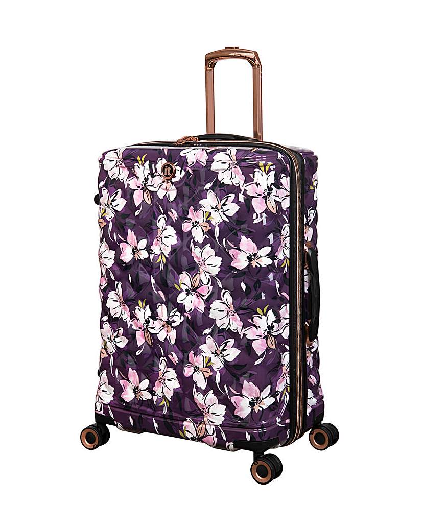 IT Luggage Purple Berry Medium Suitcase