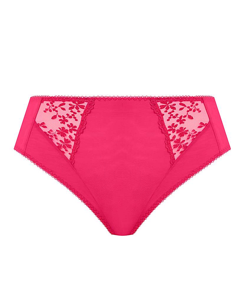 New In - Elomi Zarla High Leg Knicker Red