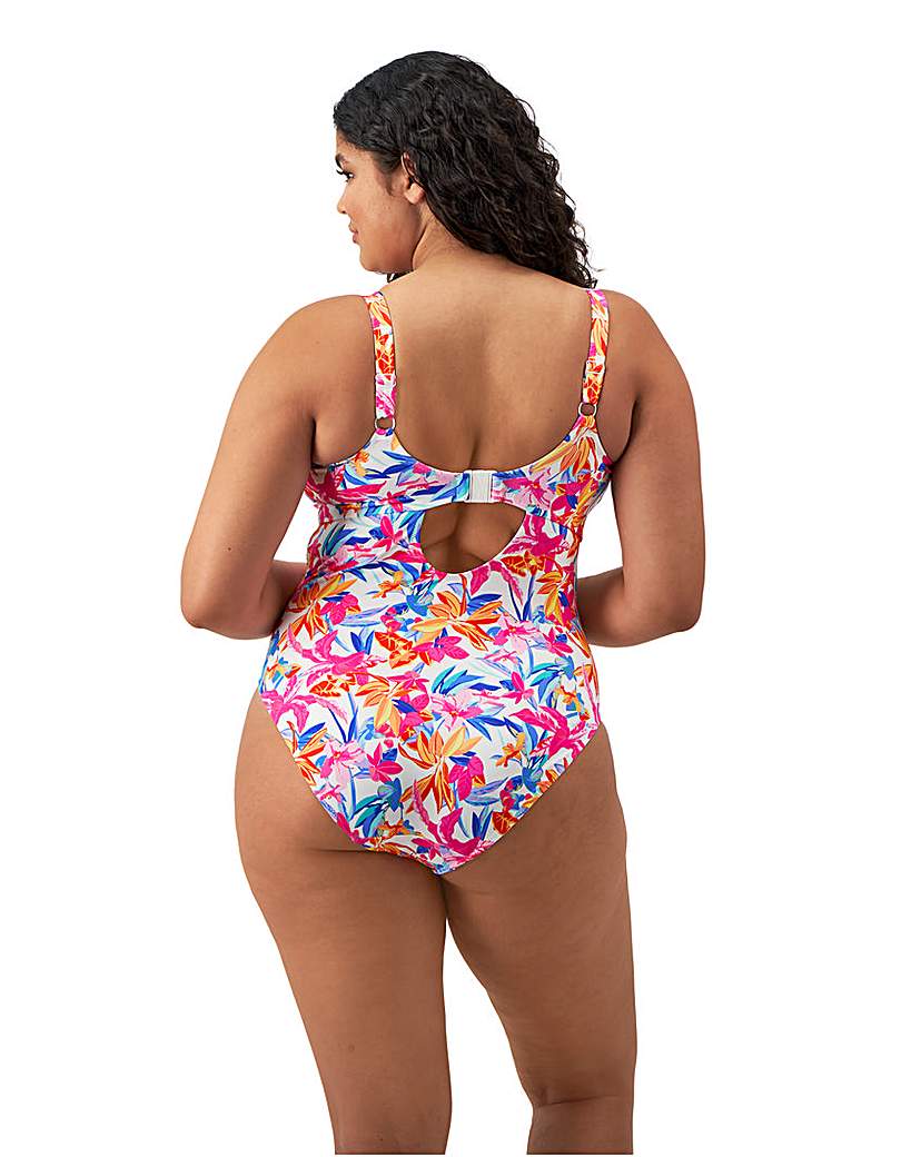 Elomi Savaneta Plunge Wired Swimsuit